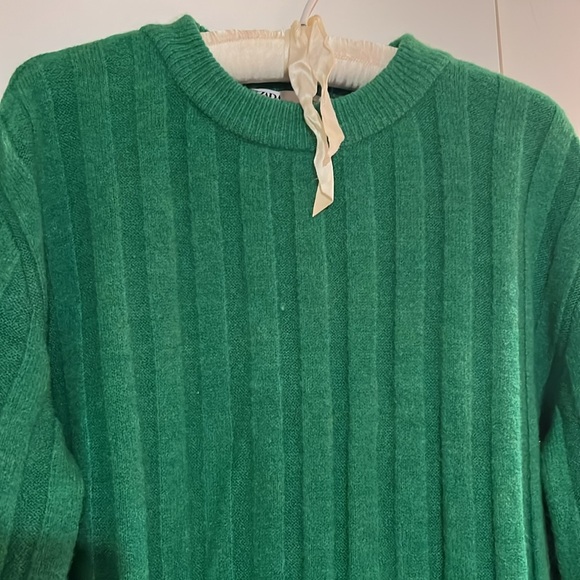 Ladies ZARA Sweater Dress, EUC - Picture 2 of 5